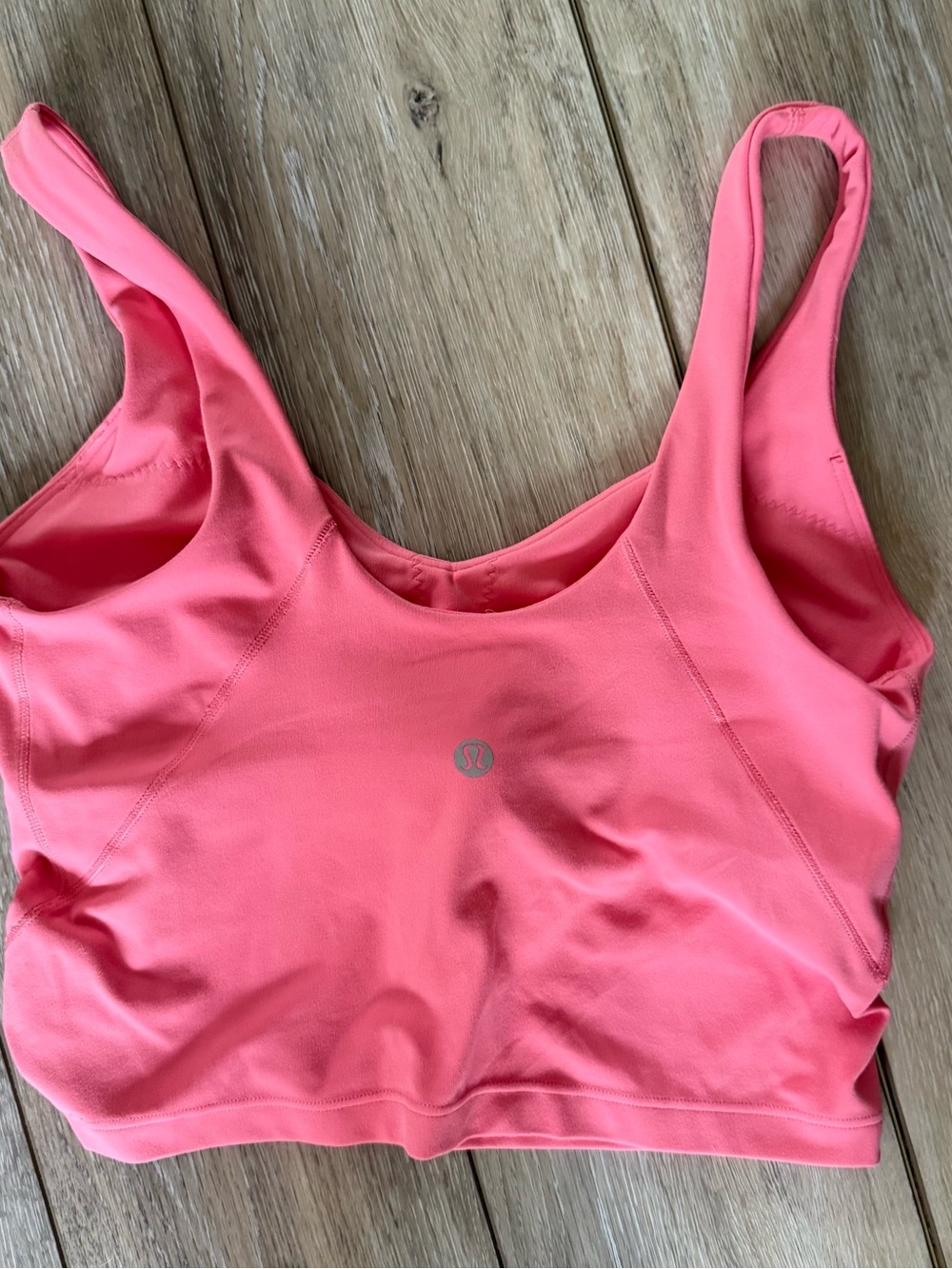 lululemon athletica Pink V-Neck Sports Bra